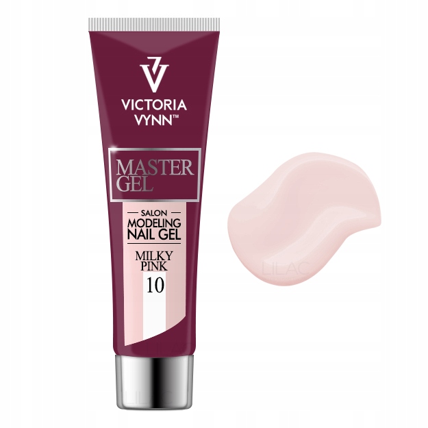 Master Gel 10 Milky Pink żel akrylożel duoakryl