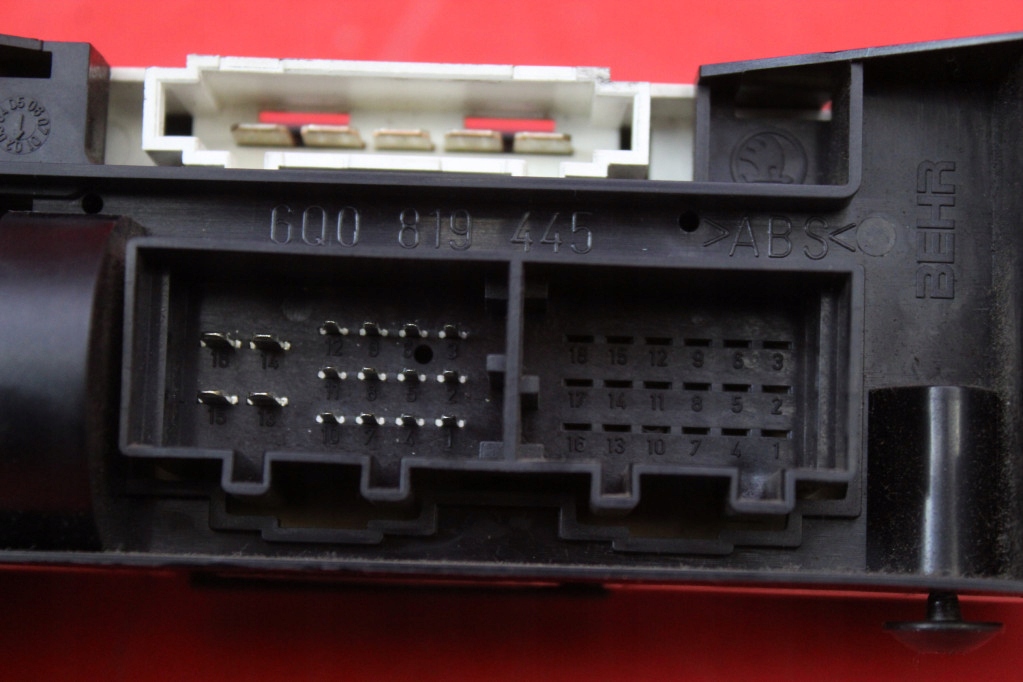 control panel air conditioning devices 6Q0819445 SEAT CORDOBA 2 II 99-03