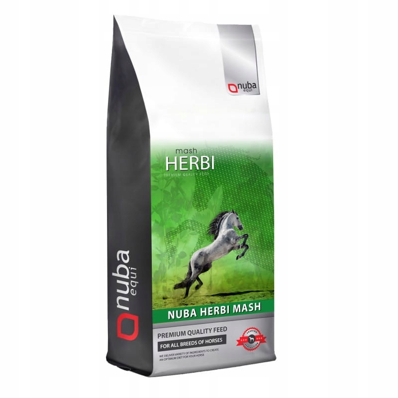 Pasza dla koni Nuba Equi Herbi Mash mesz ziołowy 15kg