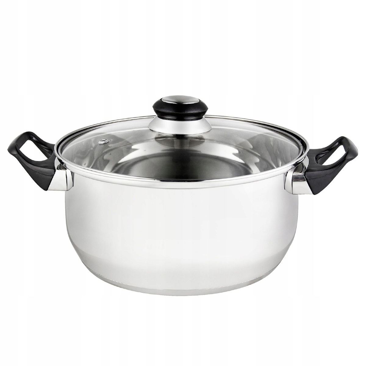 GARNEK ZE STALI NIERDZEWNEJ POKRYWKA STALOWY 1,5 L