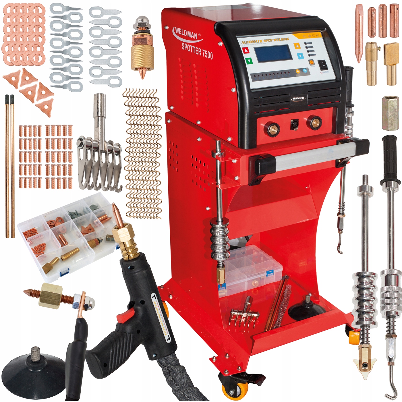 SPOTTER spoter ZGRZEWARKA blach 400V automat wozek