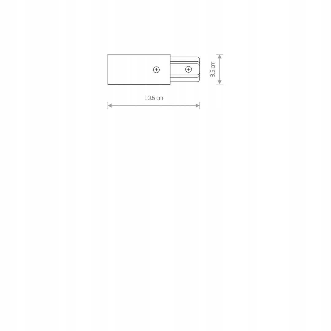 NATYNKOWE - PROFILE POWER END CAP Marka Nowodvorski