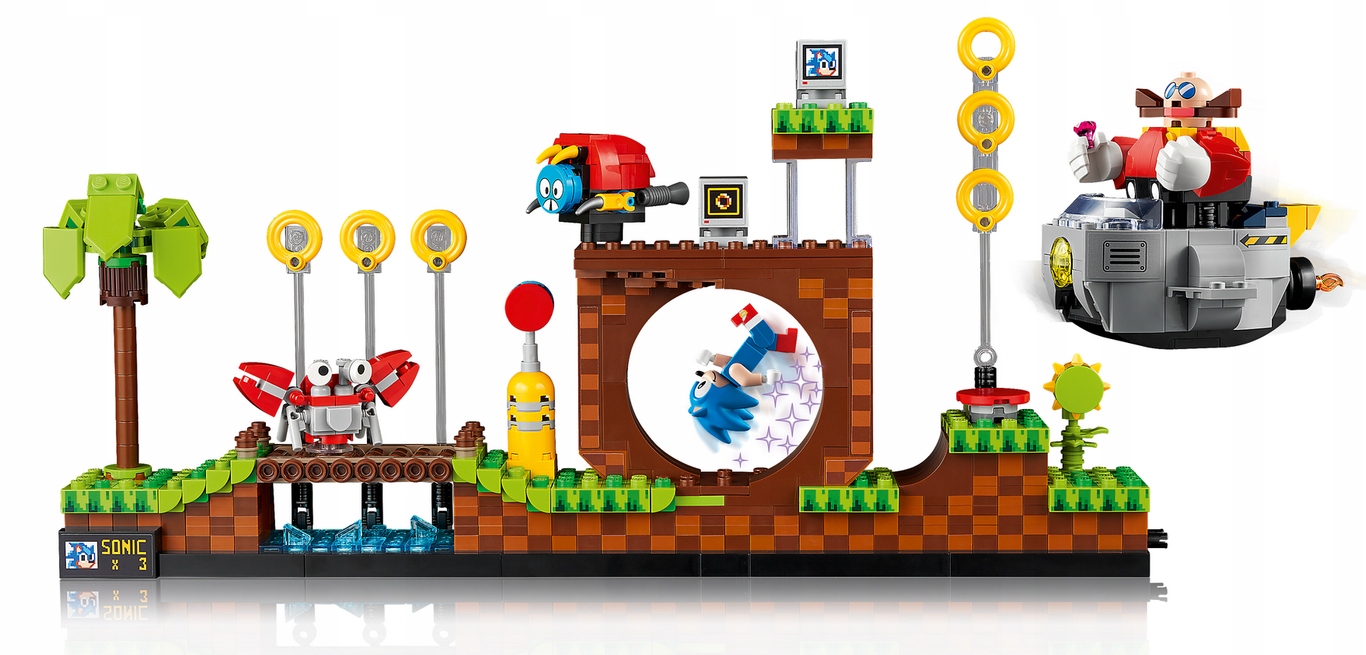 LEGO 21331 IDEAS SONIC THE HEDGEHOG GREEN HILL ZON Numer produktu 21331