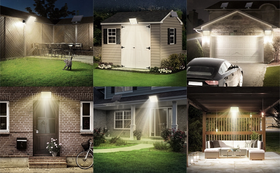 LAMPA SOLARNA LED 300W Z OSOBNYM PANELEM PILOT Z CZUJNIKIEM ZMIERZCHU RUCHU Długość 155 mm