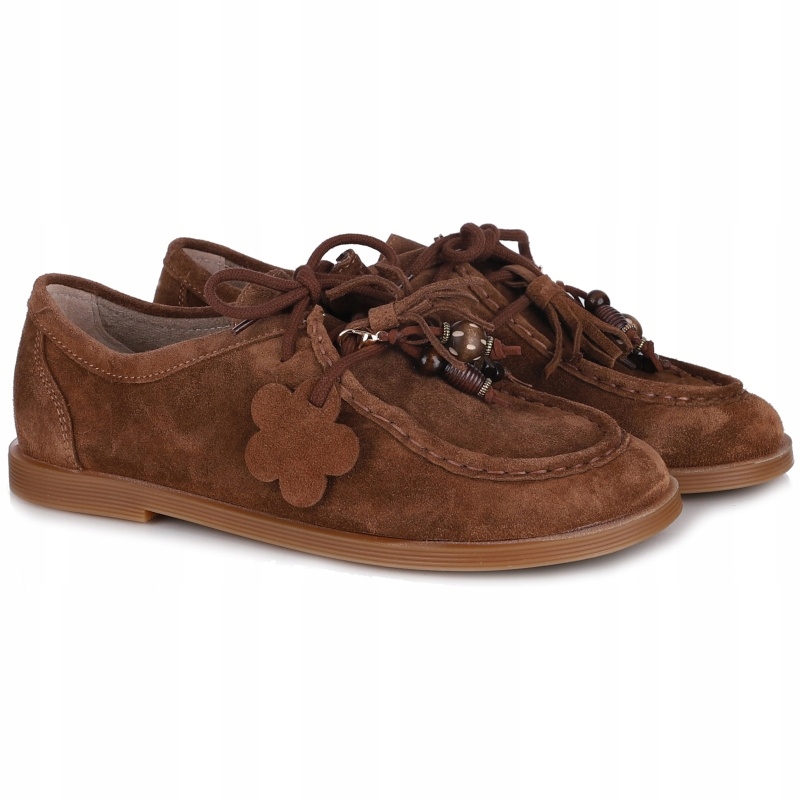Dámské polobotky CheBello 4960___144-000-PSK-S433 Welur Ciociolato VEL..37