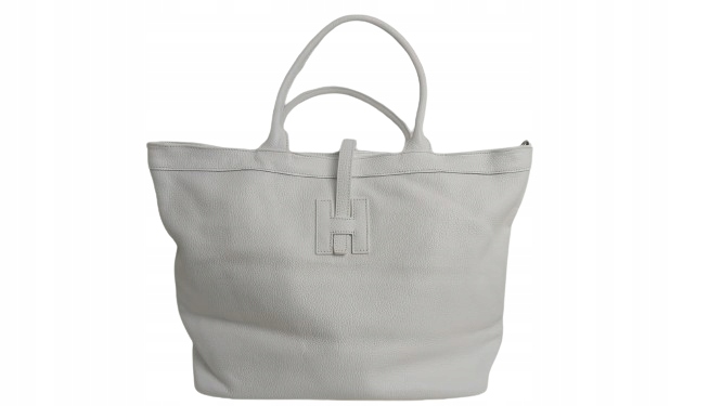 Cassi Kabelka Přírodní kůže Bílá