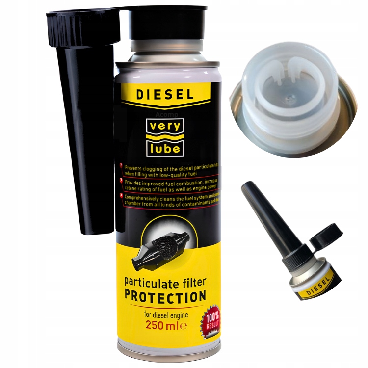 Xado VeryLube Dpf Protection czyści wtryski, usuwa sadzę z Dpf, Vtg w turbo