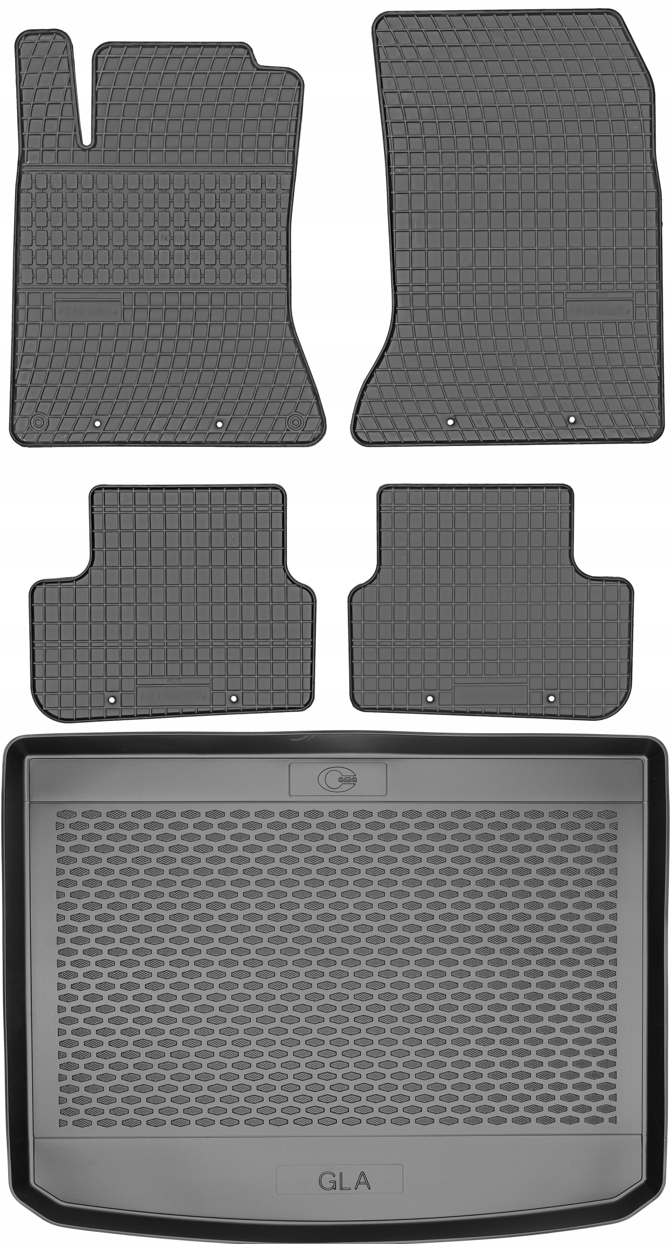 Коврики Max-Коврик резиновые 290760+1509 5 el.