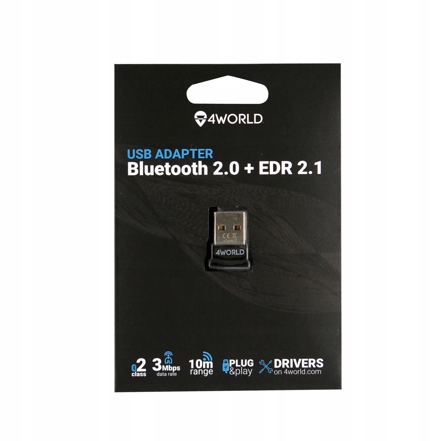 Adapter Bluetooth Usb 2.0 Edr 2.1 4World