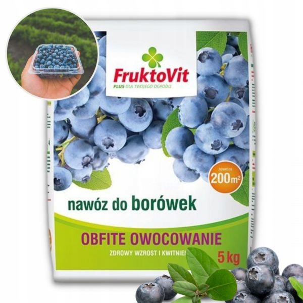 Nawóz wydajny do BORÓWEK FruktoVit Plus worek