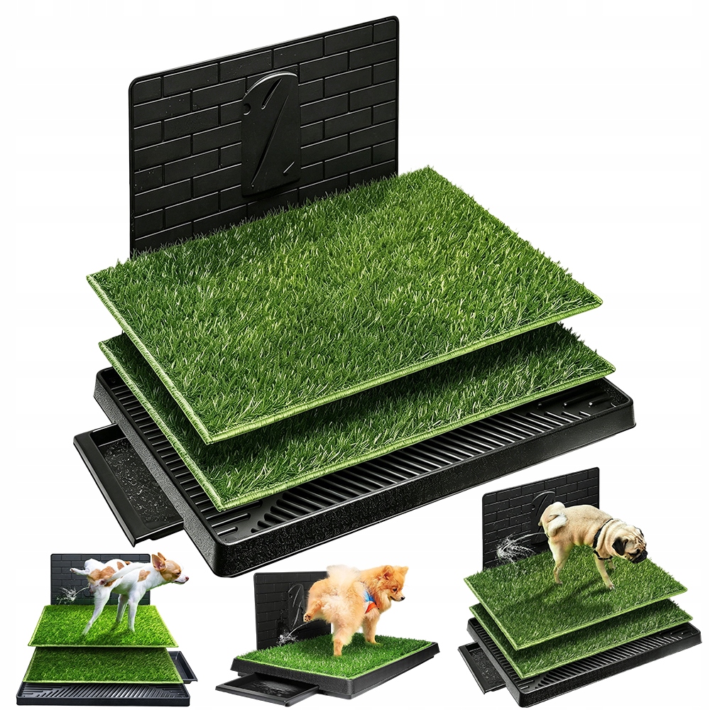 Toaleta Pro Psy Tráva Psí Toaleta Wc Pro Psa Umělá Tráva 76X51 CM