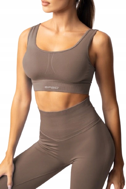 Spaio Dámská sportovní podprsenka Fitness Innergy Flex 2.0 béžová XL