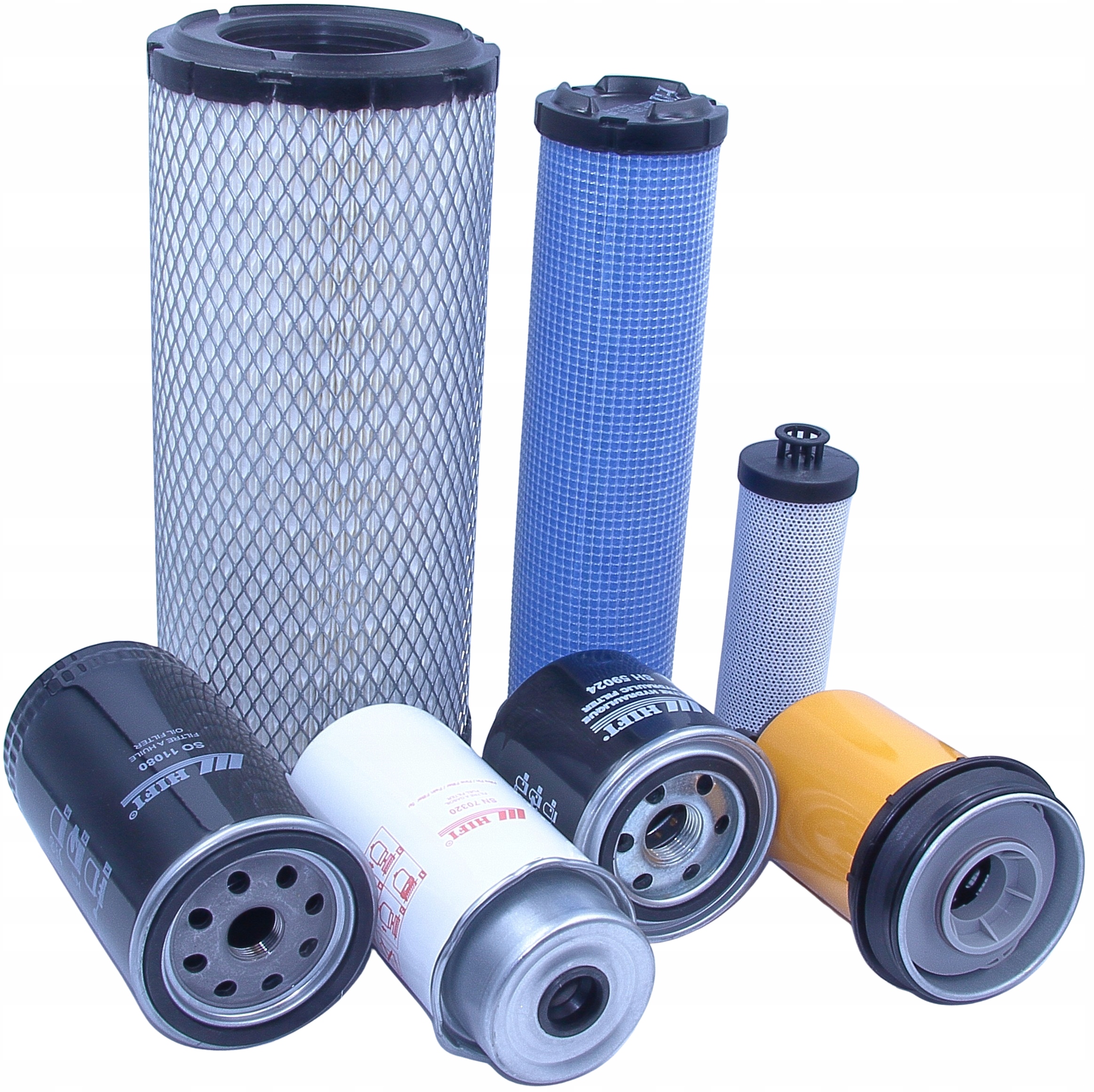 Filtry Terex Ta 6/S, TA6/S vozík sada. motor Jcb