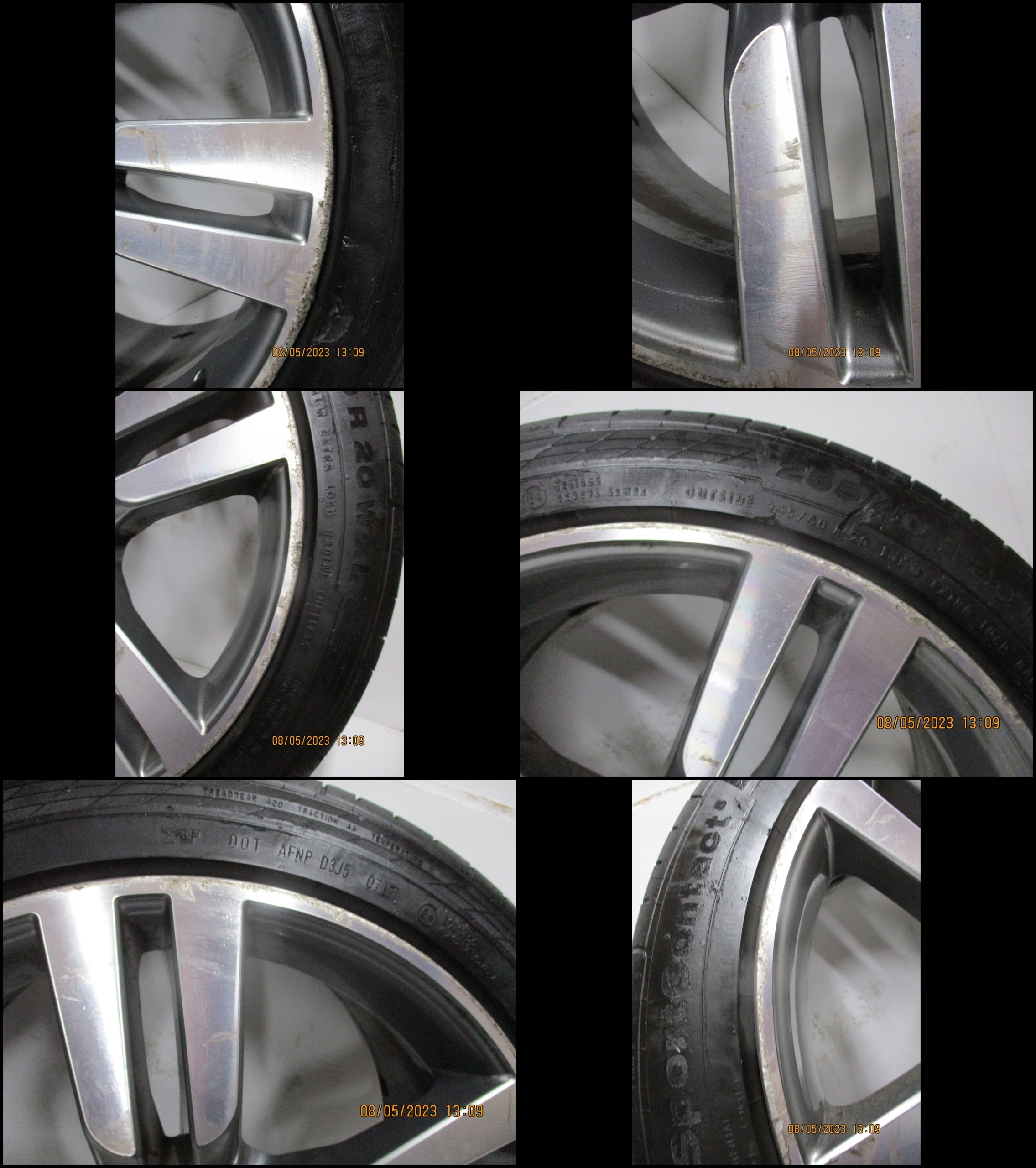wheels discs tyres Mercedes GLK R20 19R
