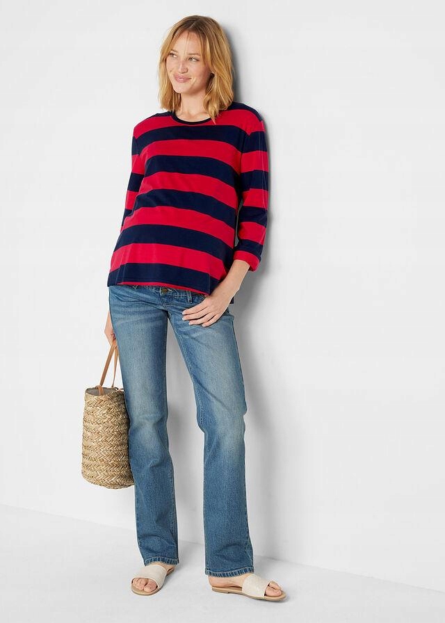 JEANSOWE SZWEDY Z WSTWAKĄ CIĄŻOWĄ Bpc Collection WW 52 Rozmiar 52