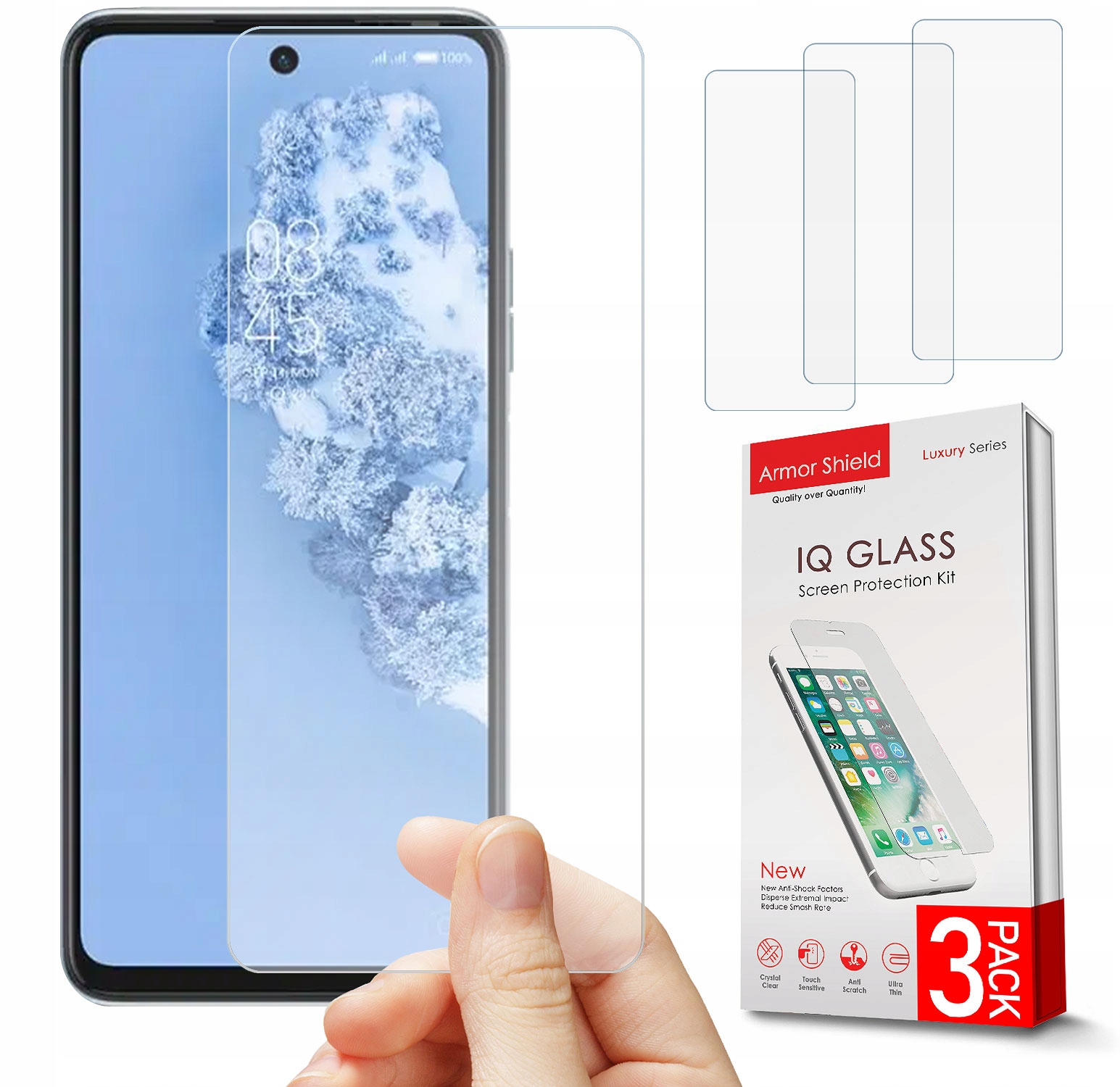 3SZT Pancerne Szkło Do Tecno Camon 17P