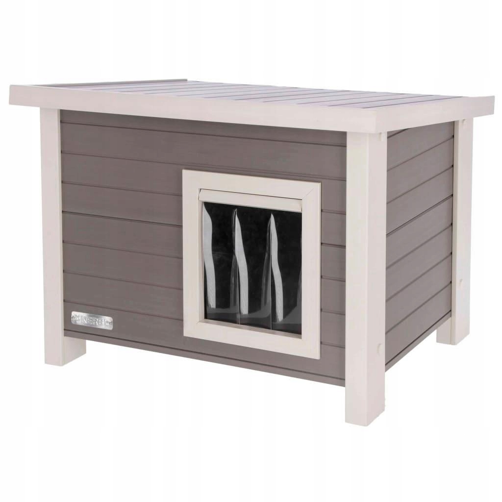 Levně Bouda pro kočky z Eko plastu Kerbl 81636 Eli, 57x45x43 cm