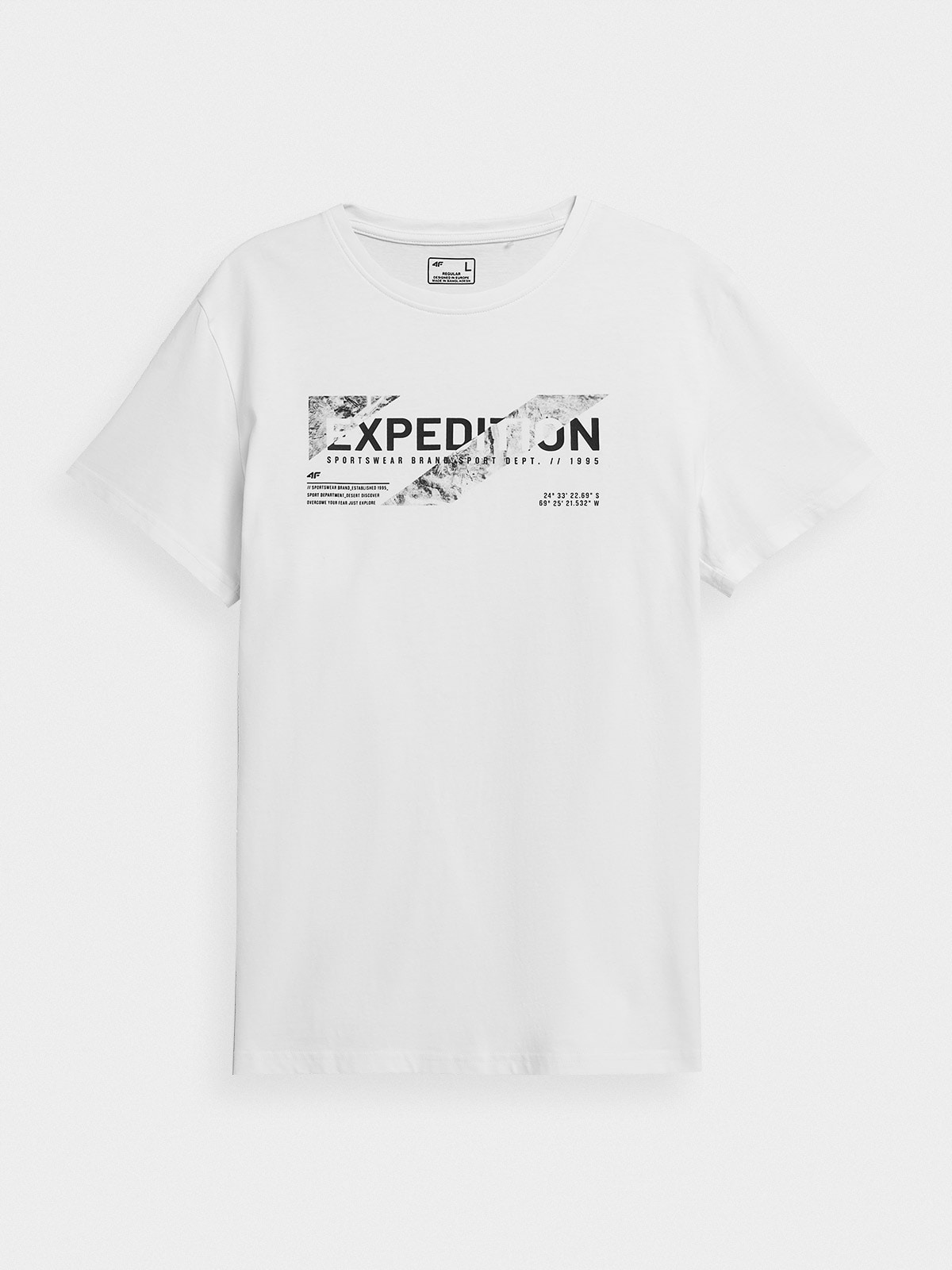 

T-shirt Męski 4F Koszulka TSM025 H4Z21
