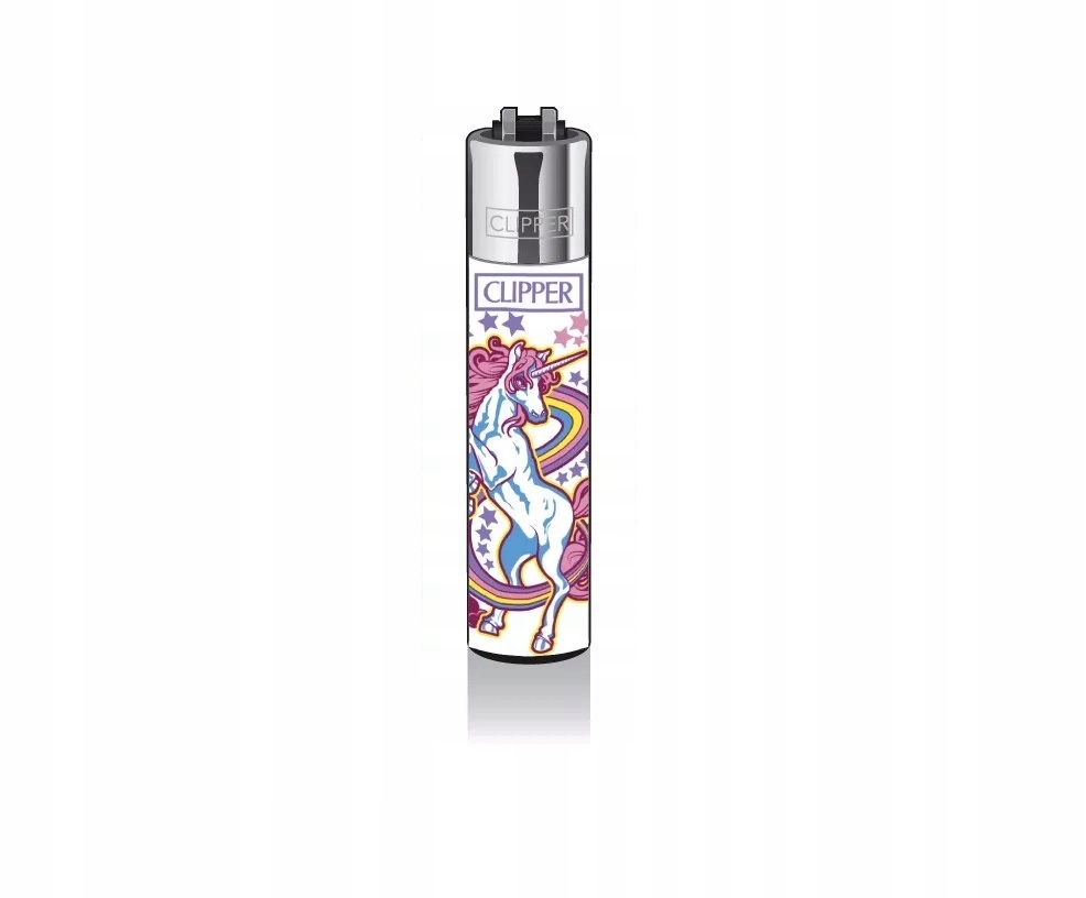 

Zapalniczka Clipper Unicorn Rainbow do bonga