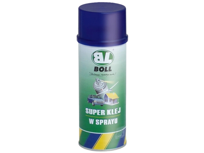 BOLL KLEJ W SPRAYU DO PODSUFITKI TAPICERKI 400ml