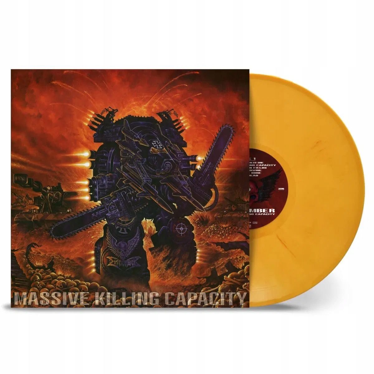 Dismember: Massive Killing Capacity (Limited Coloured Yellow & Orange Marbl