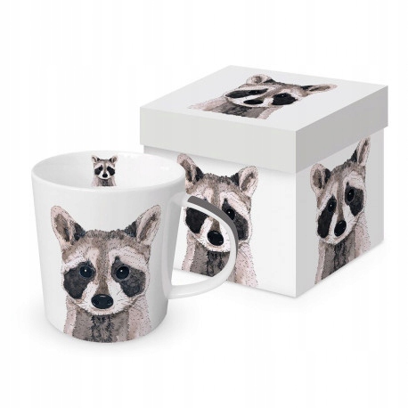 

Duży Kubek Porcelanowy Szop Pracz Racoon