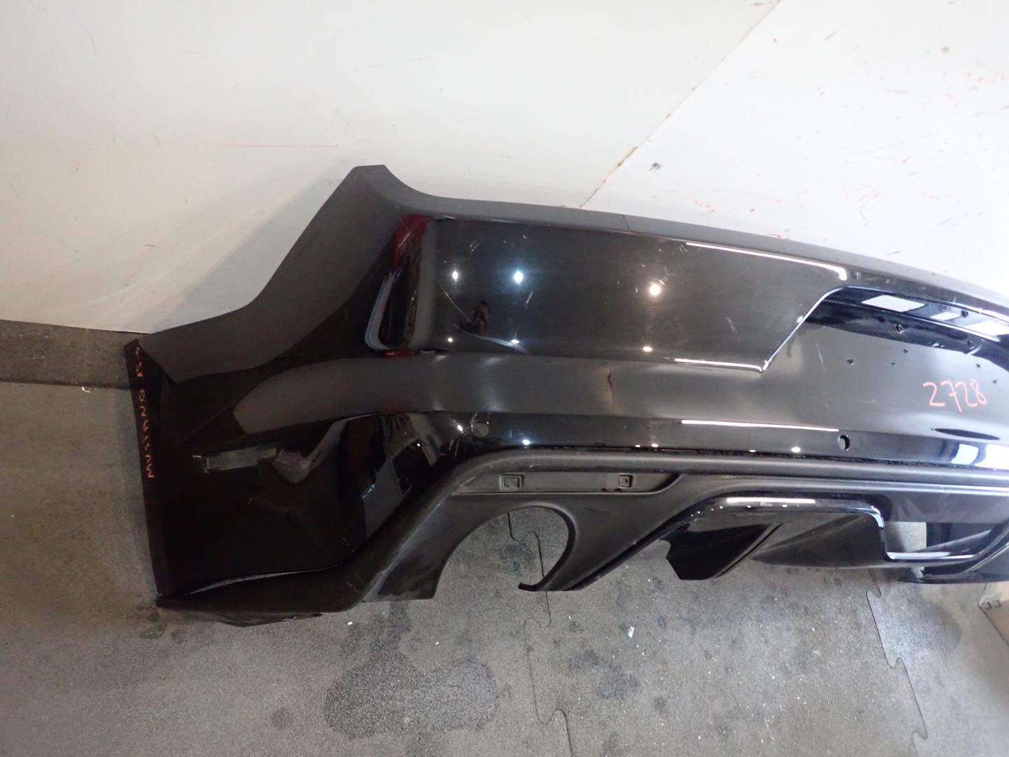 bumper rear part rear FORD MUSTANG VI GT 2015