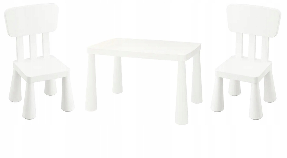 

Ikea Mammut Stolik I Krzesełka Zestaw Dziecięcy B