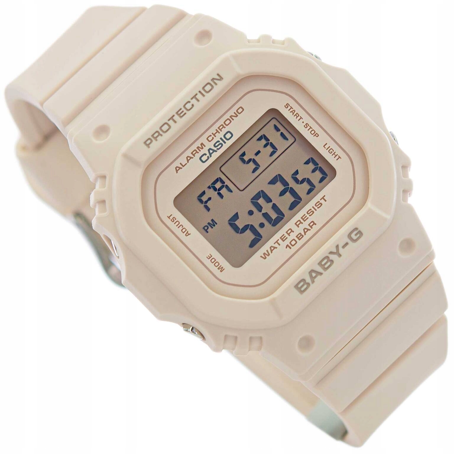 Dámské Hodinky Casio BGD-565U-4ER Baby-g Růžové 100M Alarm Datumovka Stopek