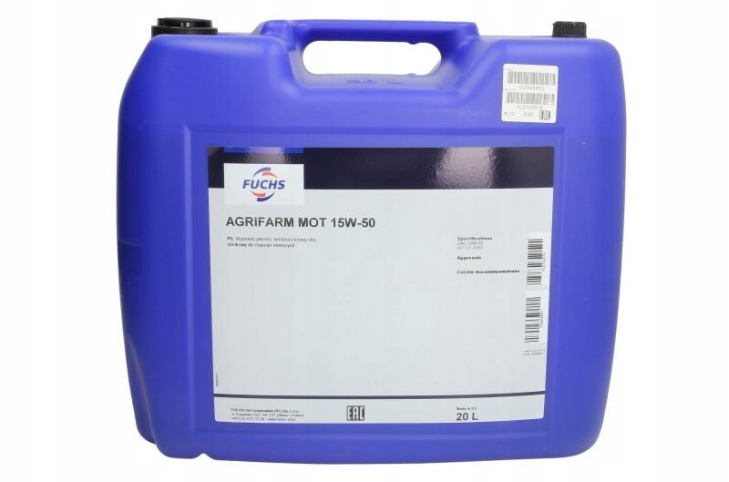 Olej Agrifarm Mot 15v50 op. 20L