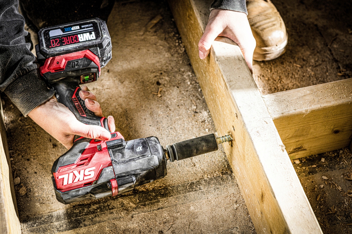 KLUCZ UDAROWY 1/2" 20V 700Nm 3285 SKIL XP 1x4,0Ah + 3 NASADKI + WALIZKA Maksymalna średnica śrub M24