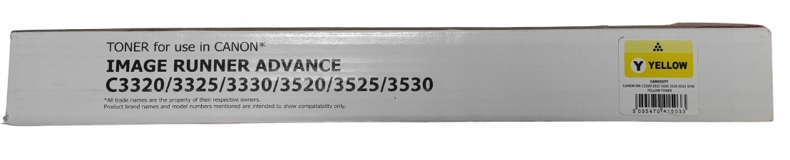 Náhradný toner C-EXV49 C-exv 49 Yellow pre Canon IRC3320i IRC3325i IRC3330i