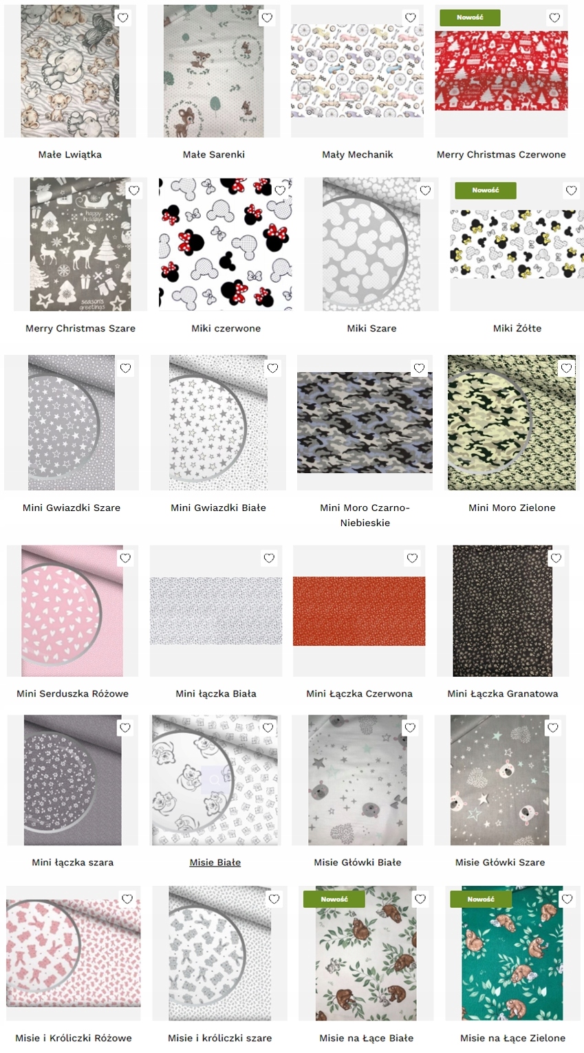 POSZEWKA JASKIEK 100% BAWEŁNA 360 WZORÓW 30X30 CM Marka inna