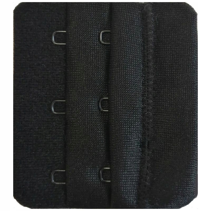 

Viki Przedłużacz Do Biustonosza 3-RZĘDOWY Czarny