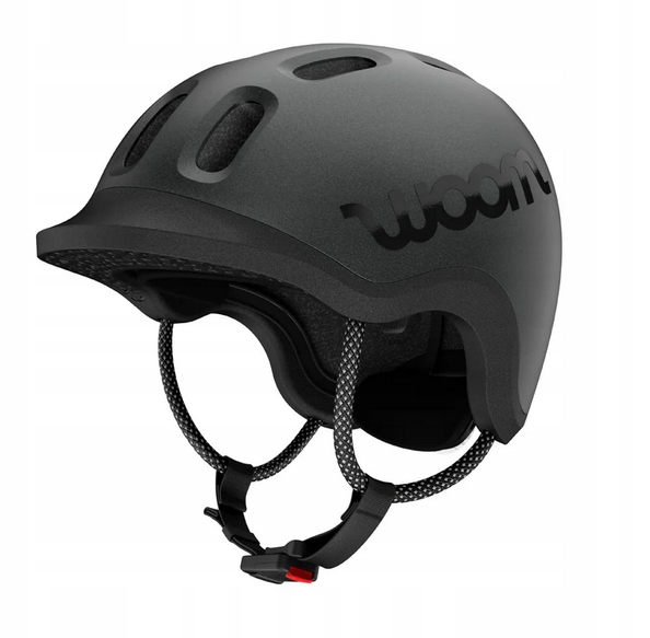Kask dziecięcy Woom Ready Charcoal grafitowy S (50-53 cm)