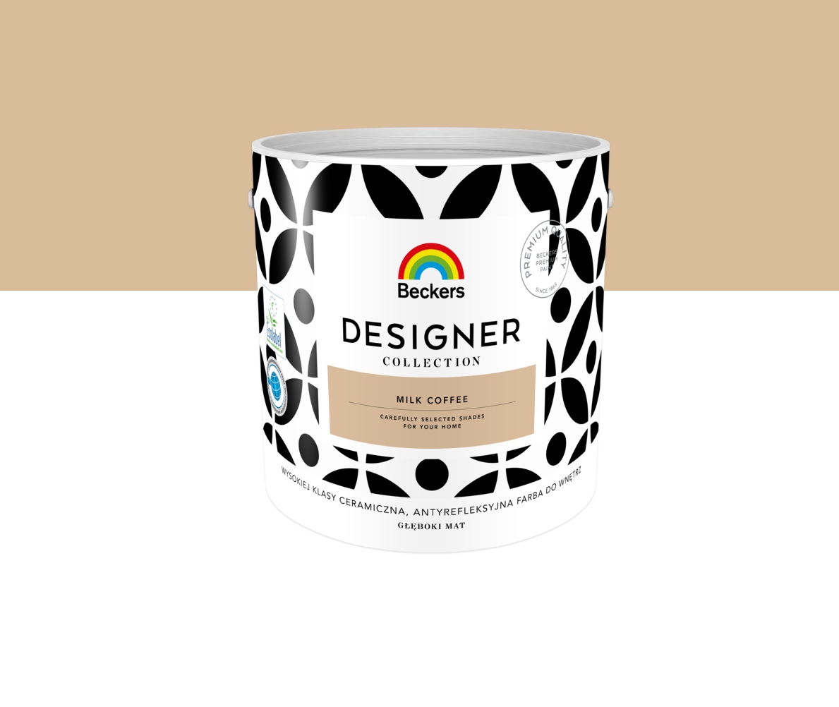 Beckers Keramická farba Designer Collection mat Milk Coffe 2,5L