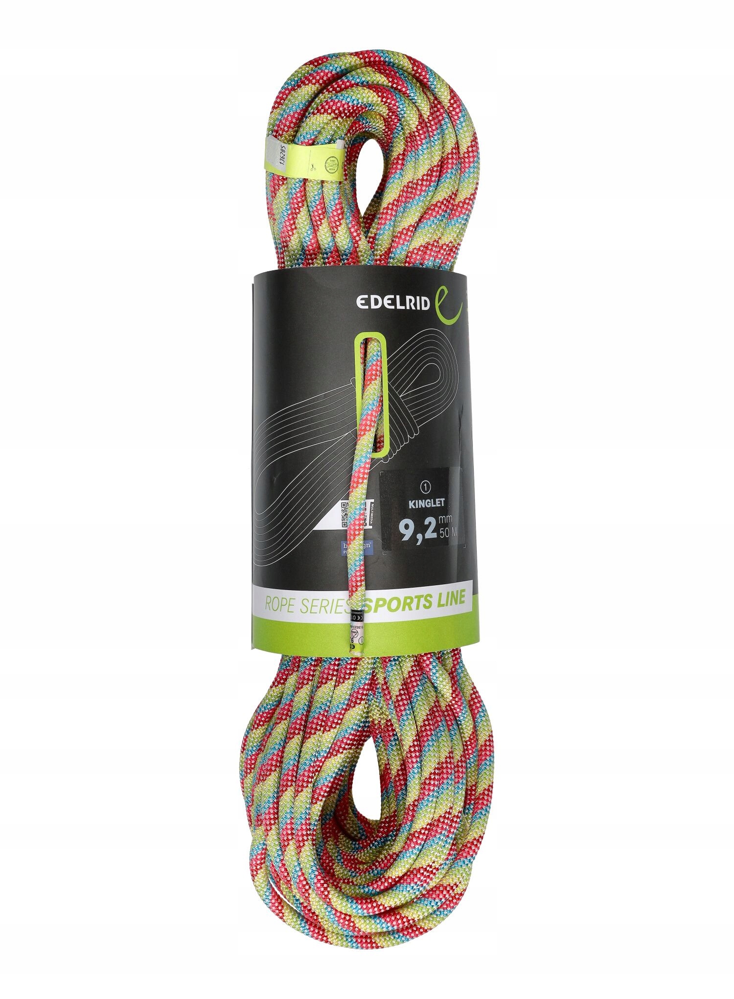 Dynamické lano Edelrid Kinglet 9,2 mm 50 m – sníh