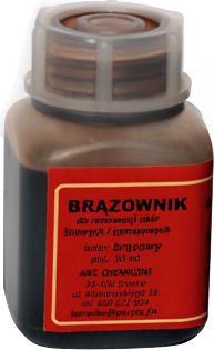 Brązownik do barwienia skóry brązowy Renoskór 50ml
