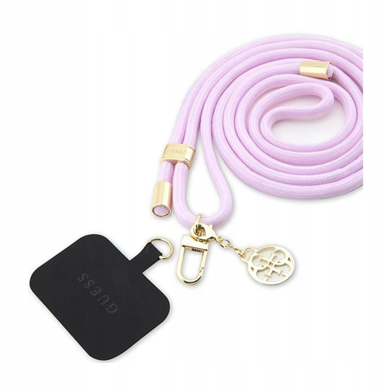 Guess Cbdy Cord Nylon 4G Metal Charm Univerzální pásek na telefon (lilio)