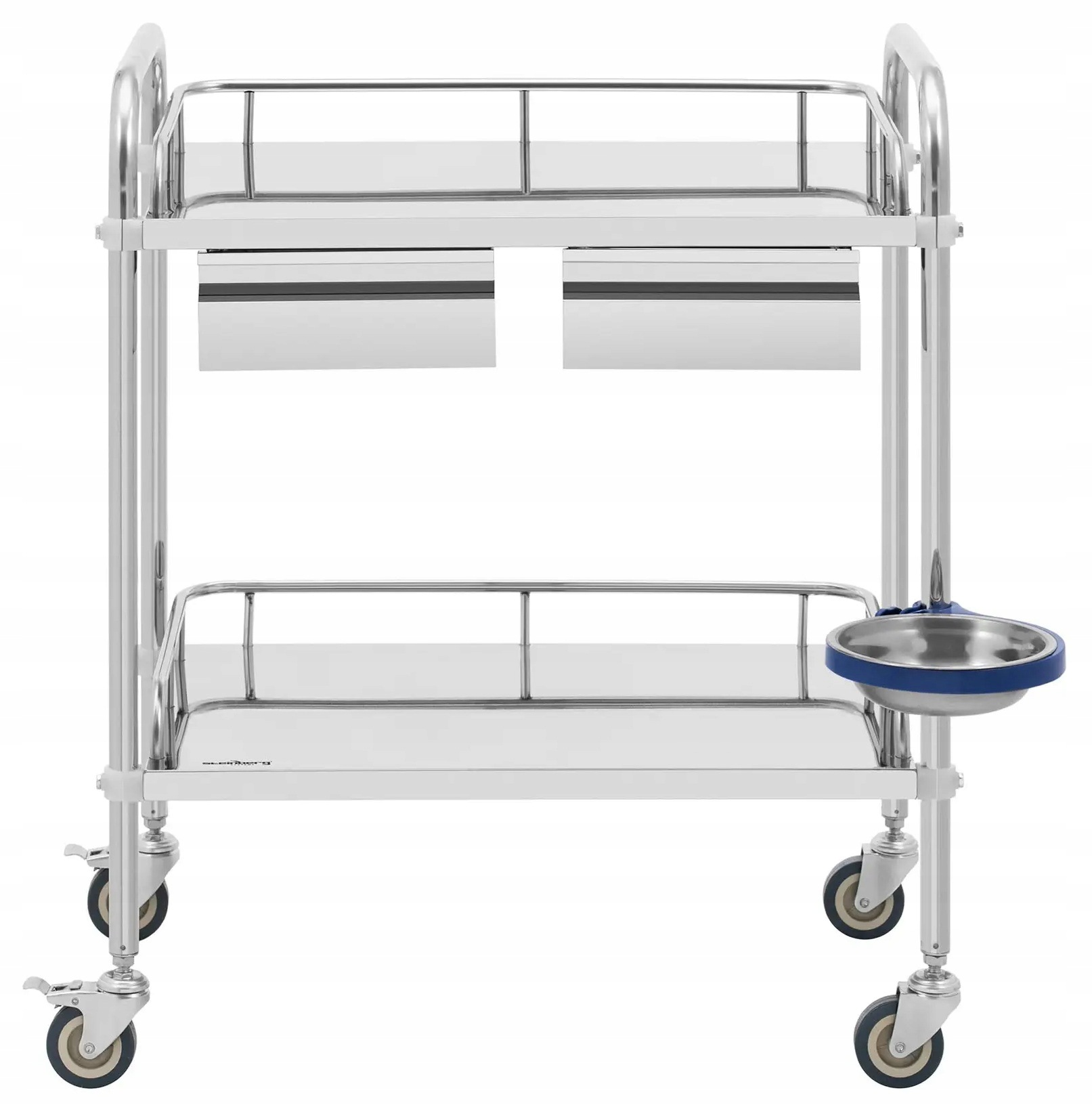 Wózek laboratoryjny 2 półki 2 szuflady 60x65 Steinberg SBS-LF-136 10030862