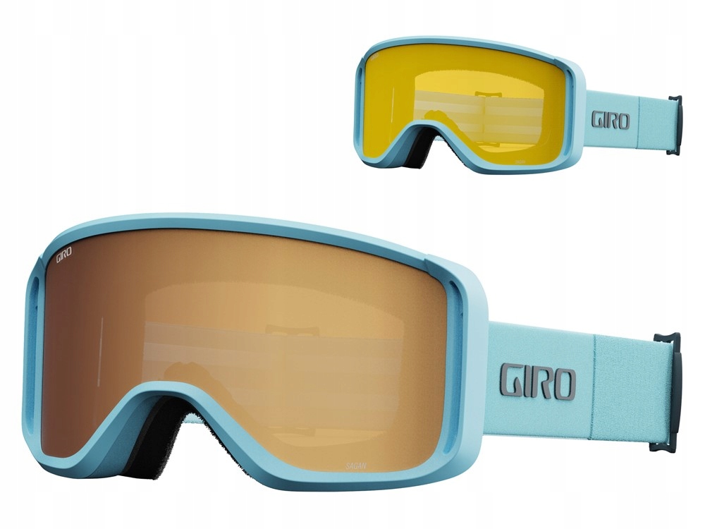 Lyžařské brýle Giro Sagen Light Mineral Thirds sklo Amber Gold 19-42%