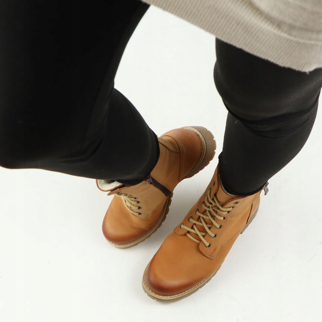 Botki Stella 4038 Rudy-20 nubuk 36 Kod producenta 4038