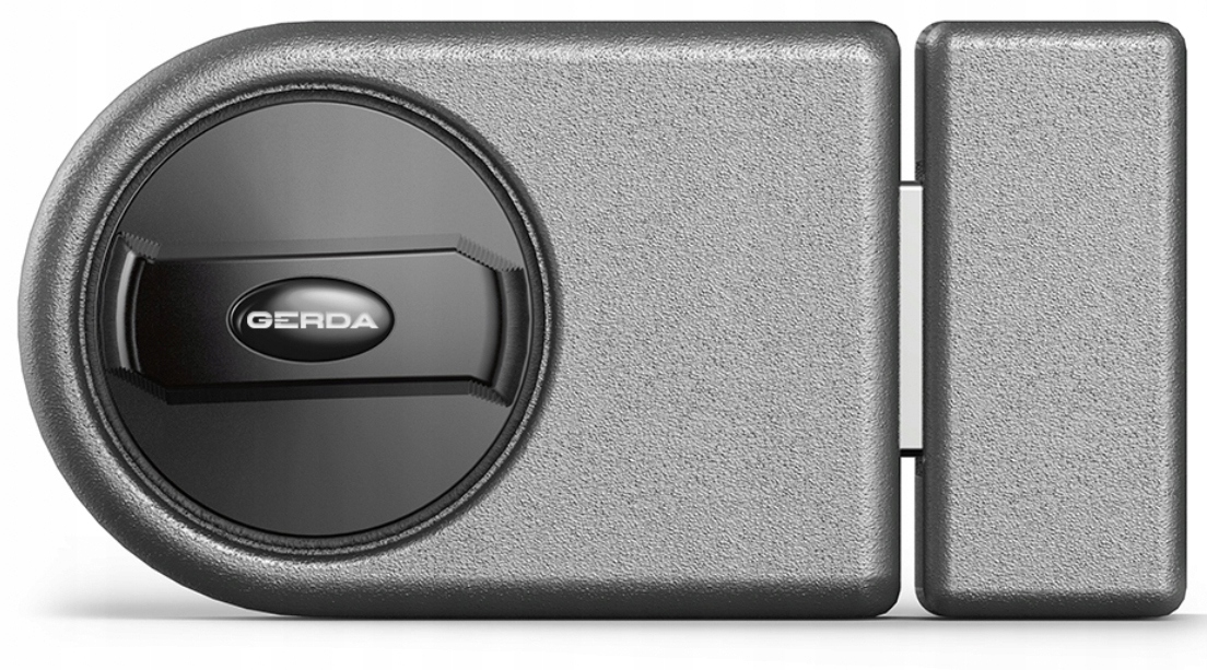 Vrchní Povrchový Zámek Gerda ZN100 Grafitový Atest Vložka Rim