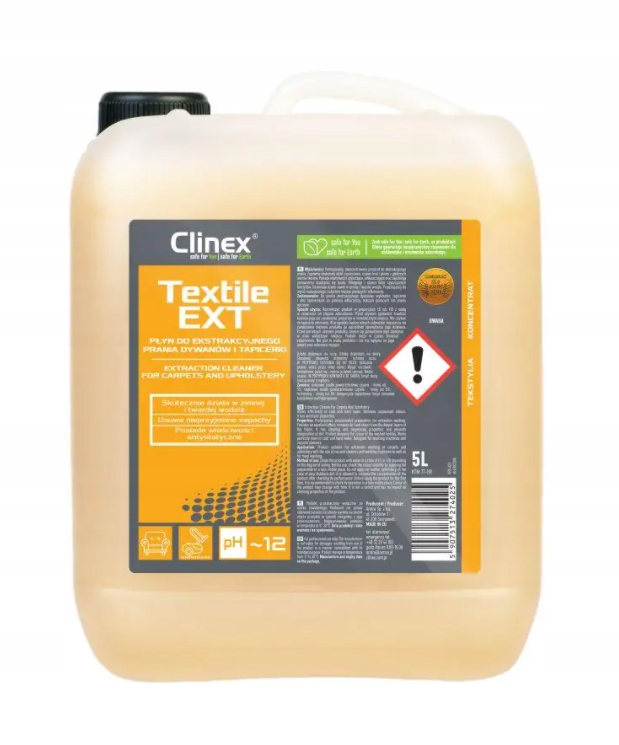 CLINEX TEXTILE EXT для стирки ковров и обивки 5