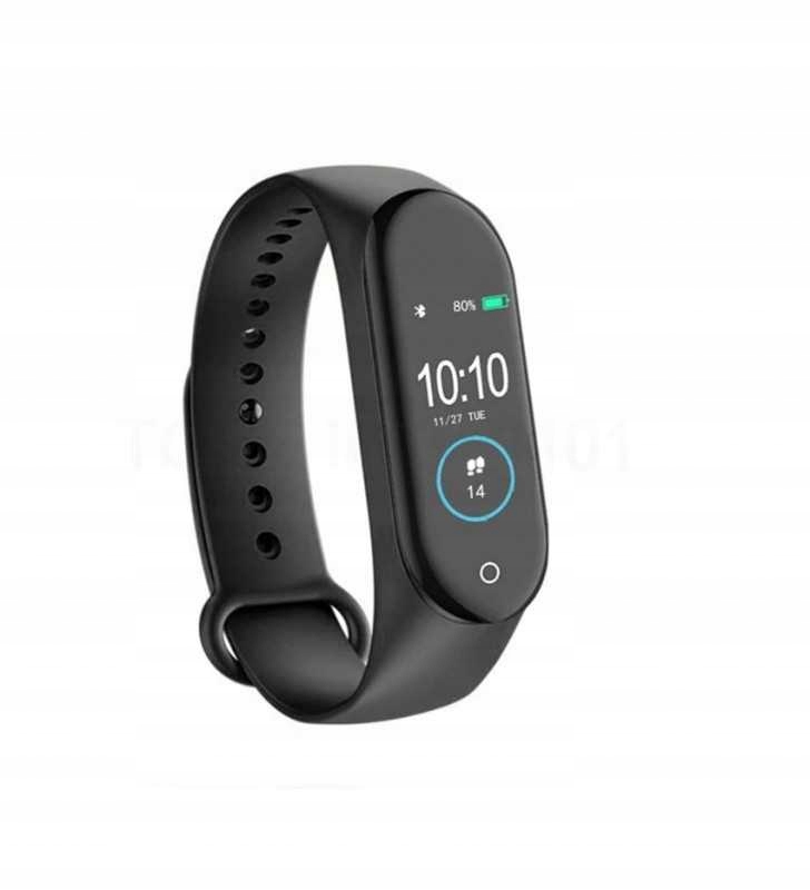 M4 SMARTBAND OPASKA SPORTOWA PULSOMETR SMARTWATCH Mechanizm kwarcowy