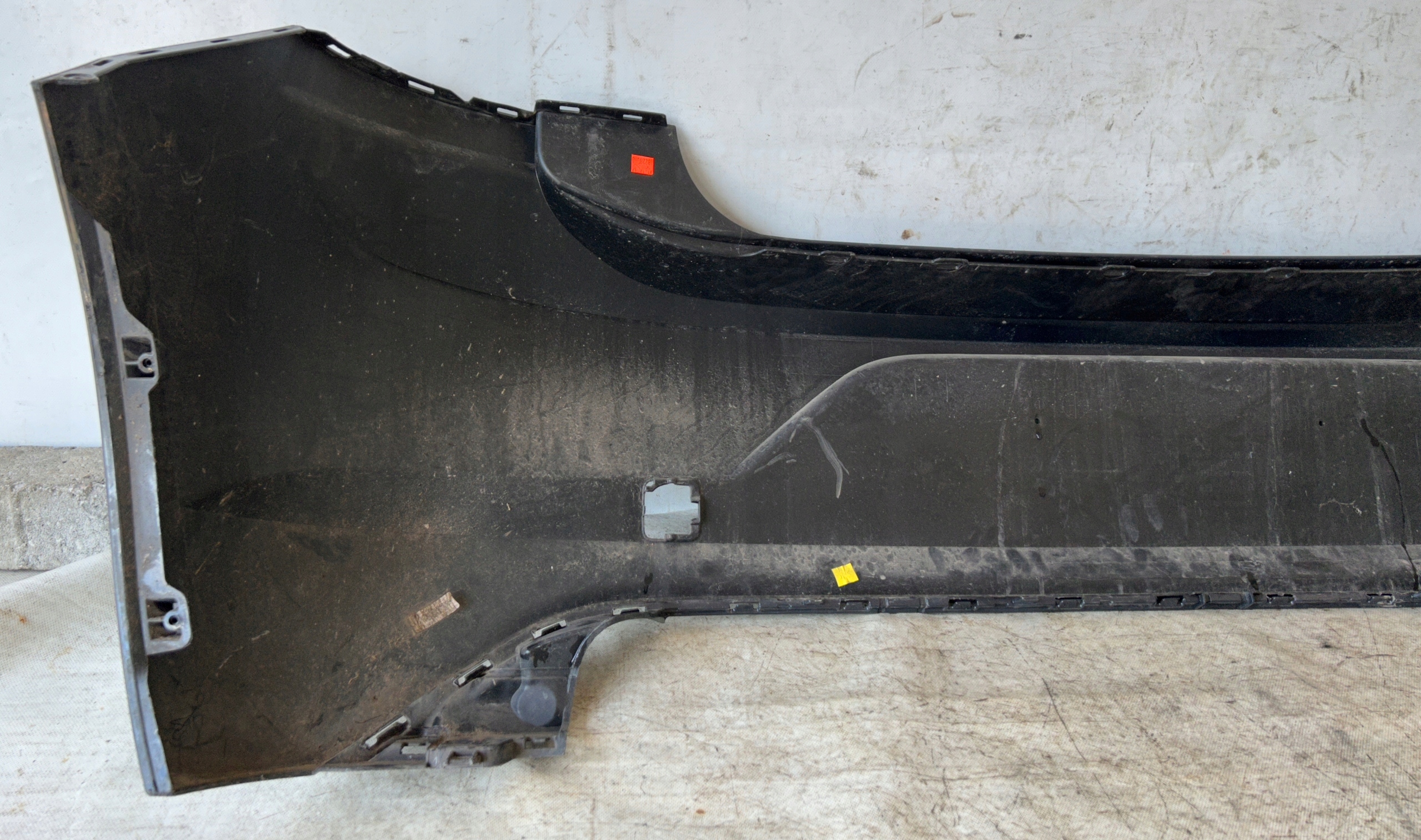 bumper rear part rear VW POLO VI 2G without OTWOROW