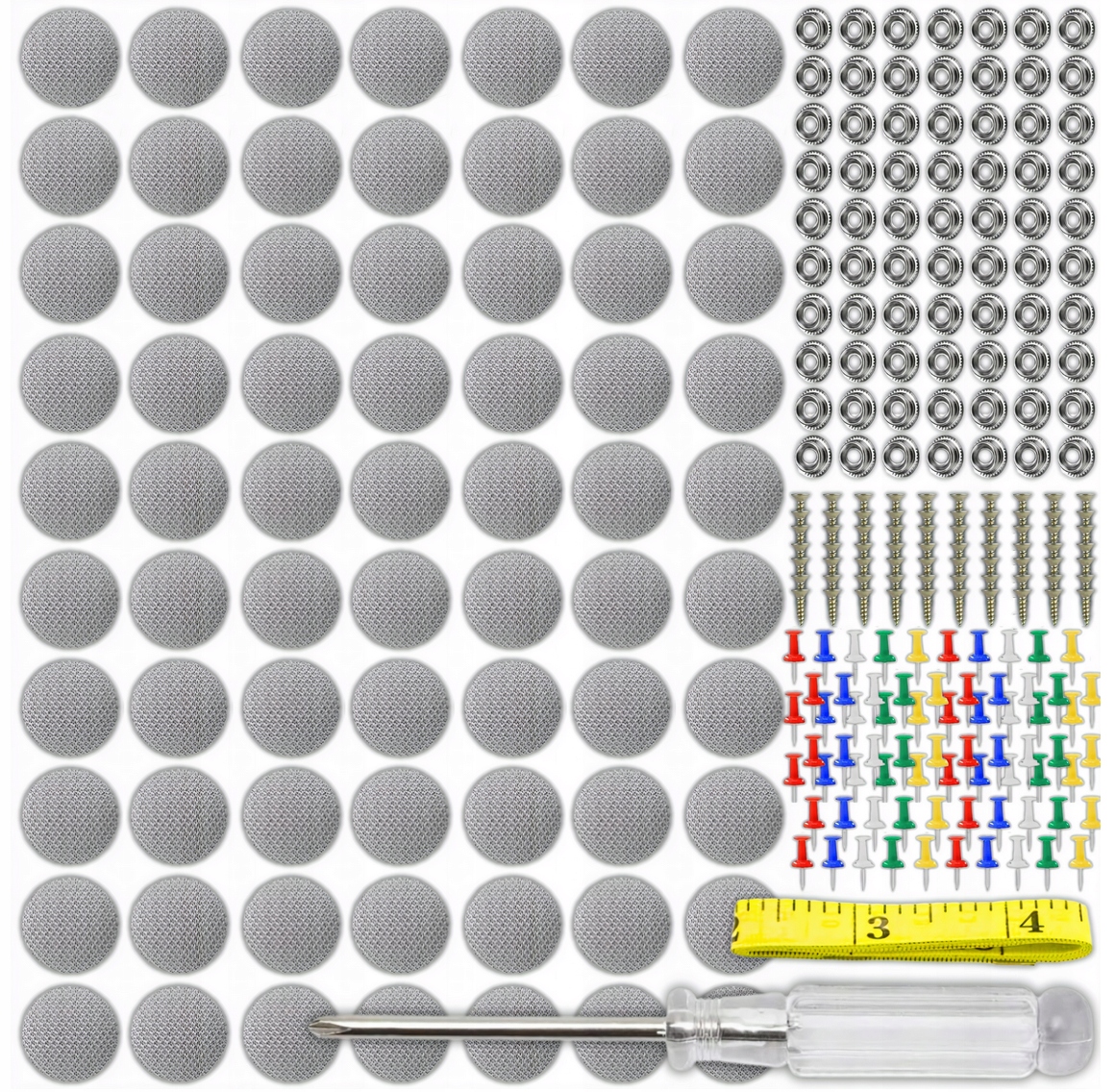 ZESTAW NAPRAWCZY DO PODSUFITKI SAMOCHODOWEJ 60 el.