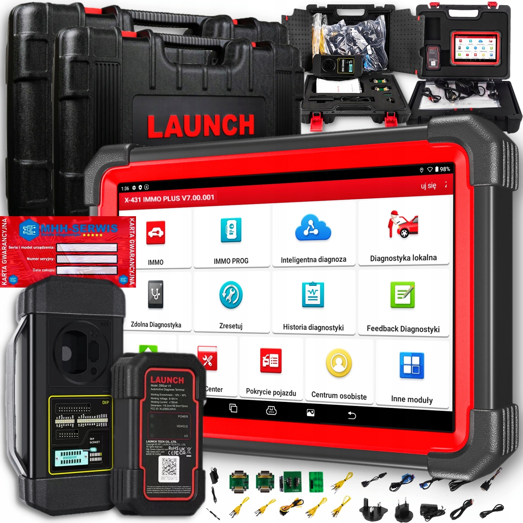 LAUNCH X431 IMMO PLUS ELITE PRO DEALER DoiP CanFD