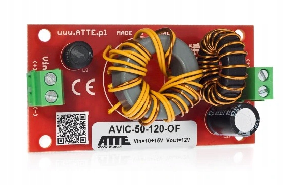 AVIC-50-120-OF Atte Měnič Napětí DC/DC 10-15V 50W