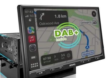 Autorádio Atoto F7 Android Auto CarPlay Mirrorlink, Bluetooth